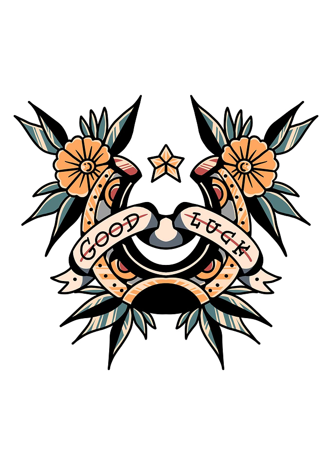 good luck tattoo