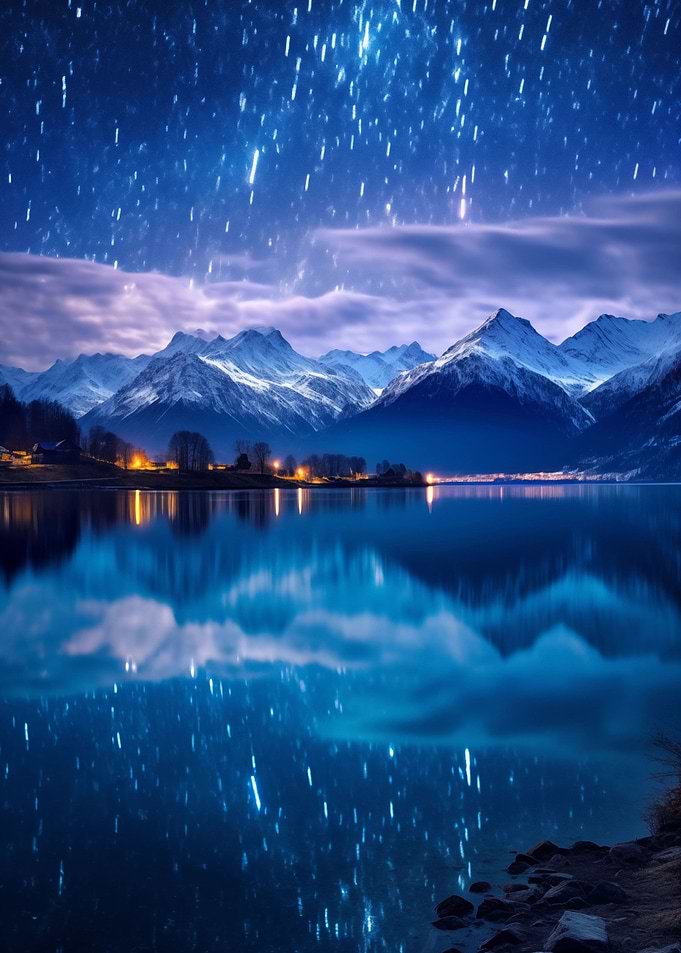 Galaxies Reflection