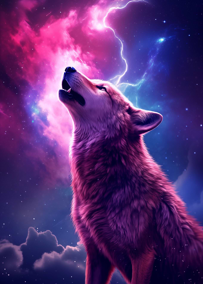 Howling wolf Galaxy