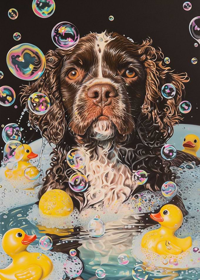 American Water Spaniel dog