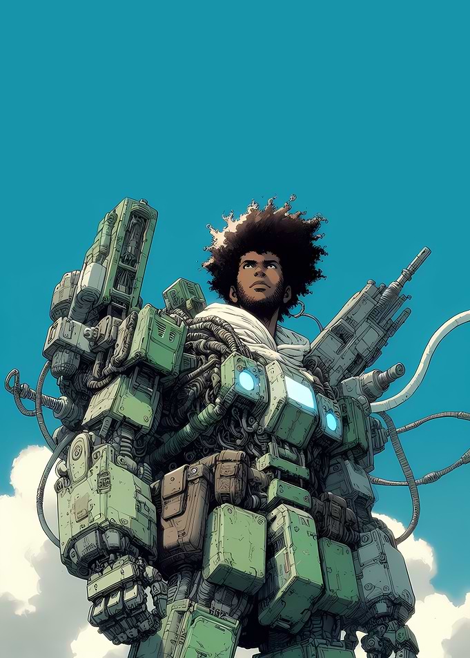 Young Mech Soldier