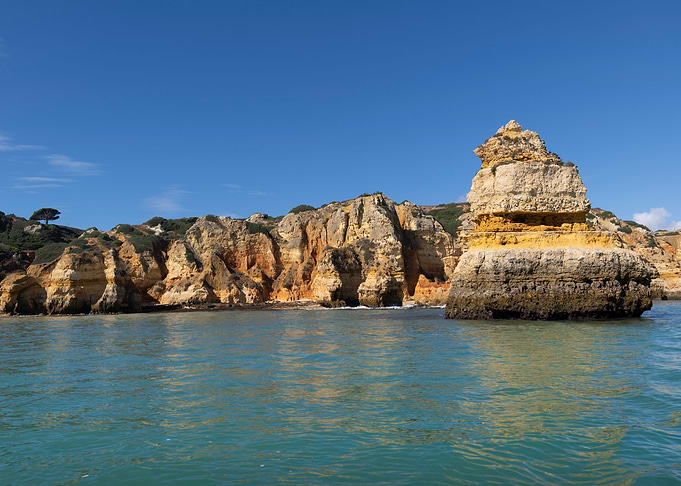 Algarve Coast In Portugal