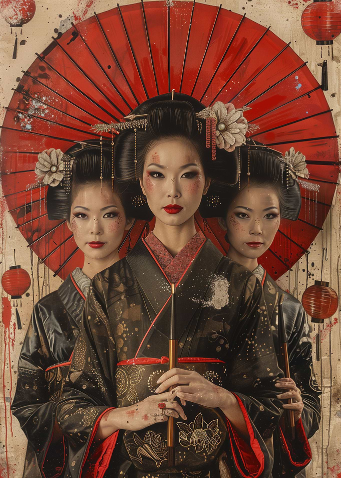 Japan theme poster