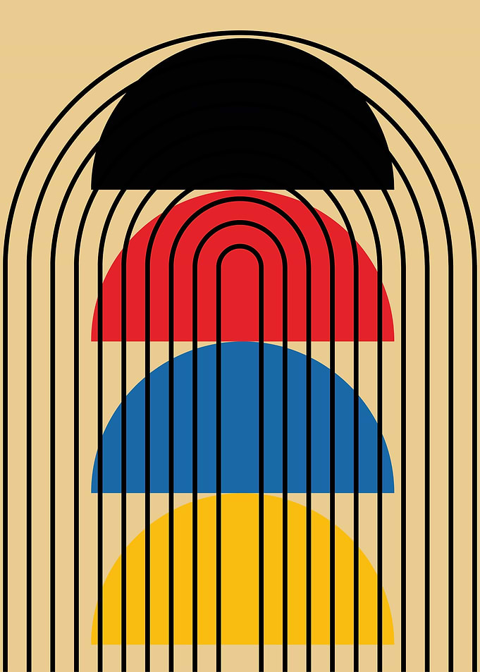 Bauhaus rainbow