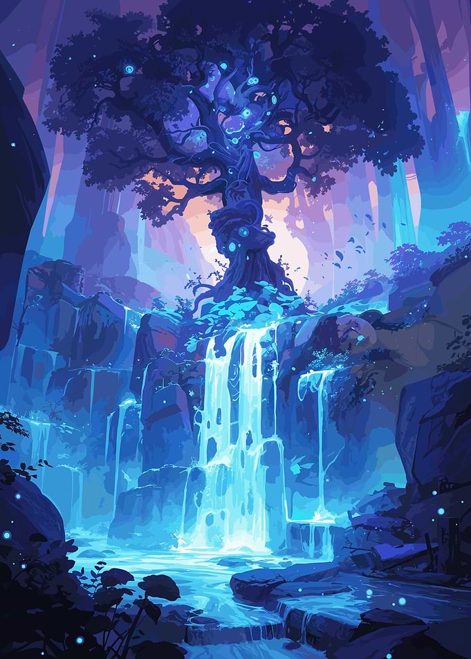 Magical Waterfall