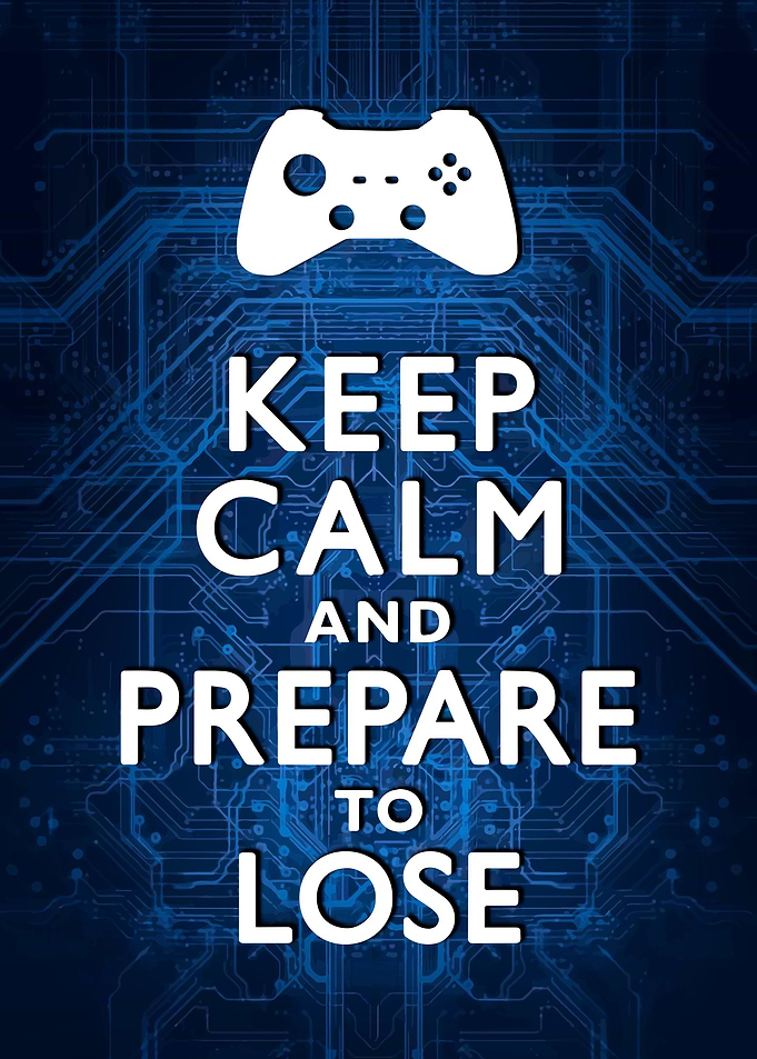 Game Gamer Gaming Poster