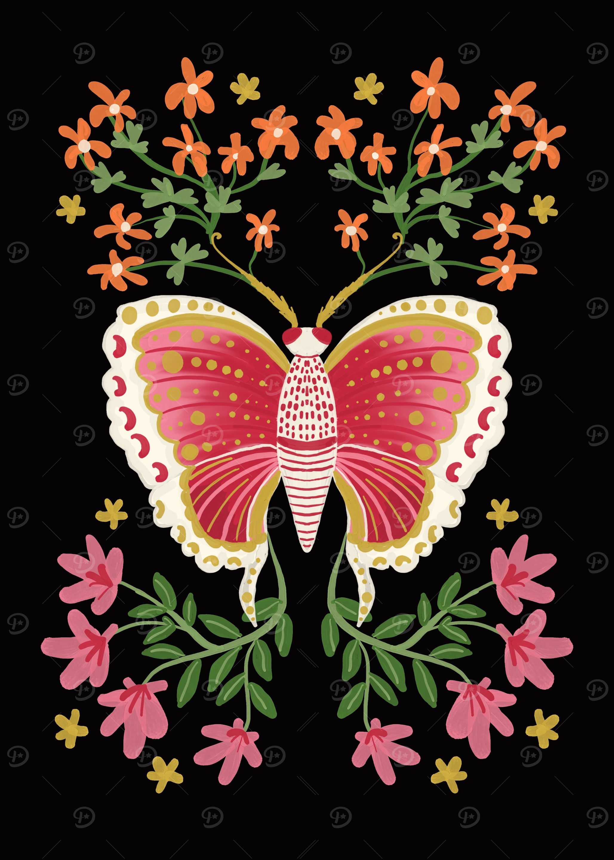 Butterfly Flower Nature