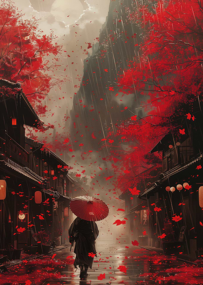 Japan theme poster