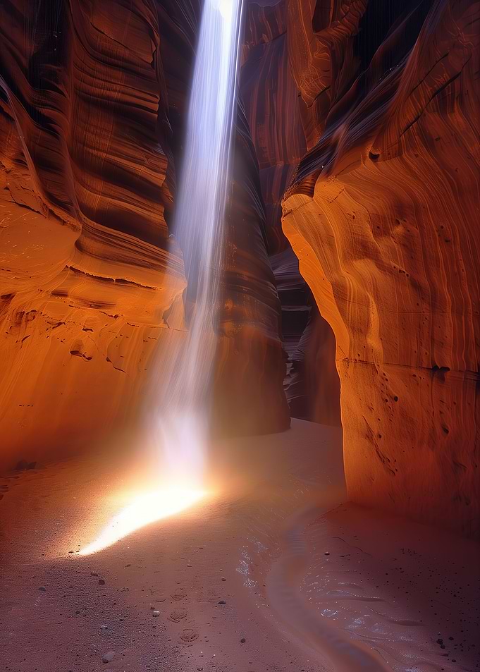 Narrow Slot Canyon