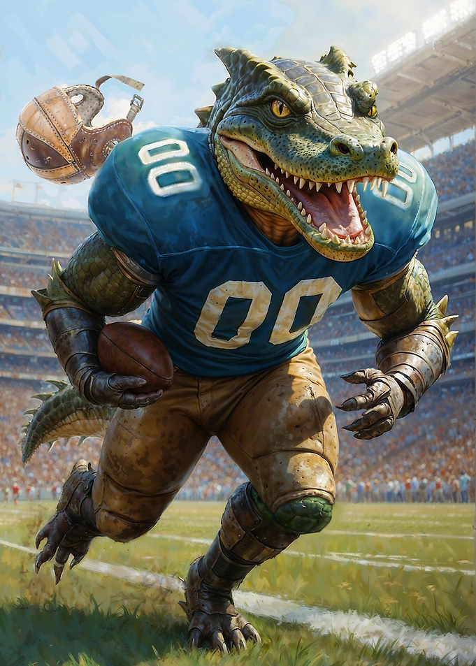 Gridiron Alligator Ball