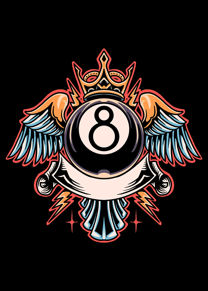 king billiard tattoo