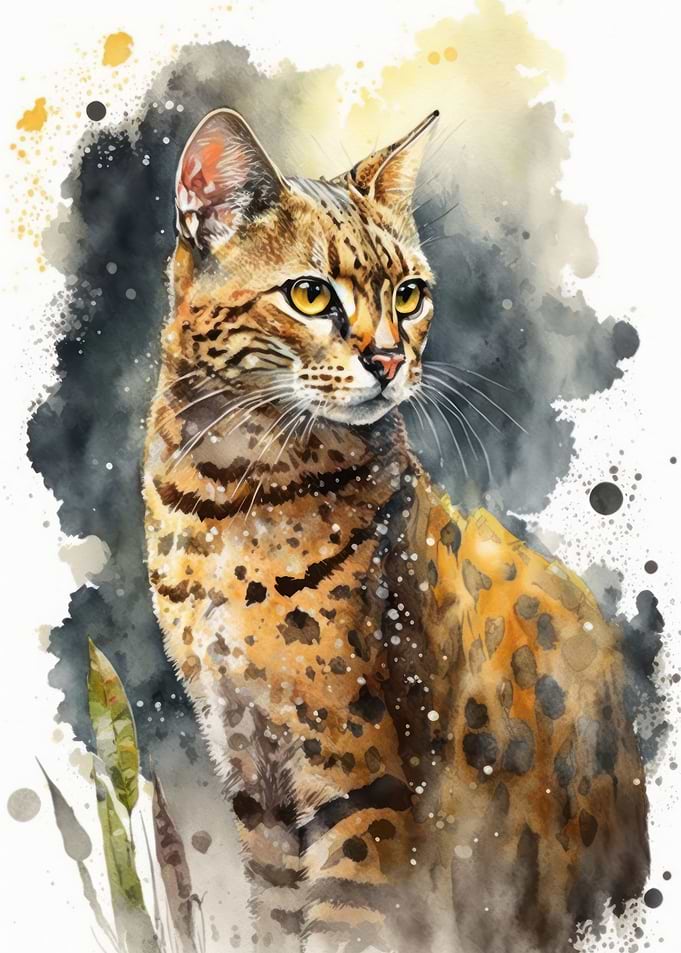 Cat California Spangled