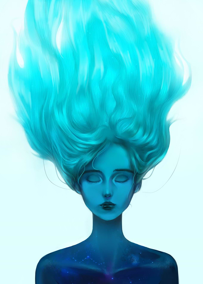 Blue Spirit Aesthetic