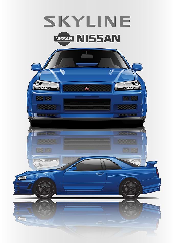 Nissan Skyline GTR R34