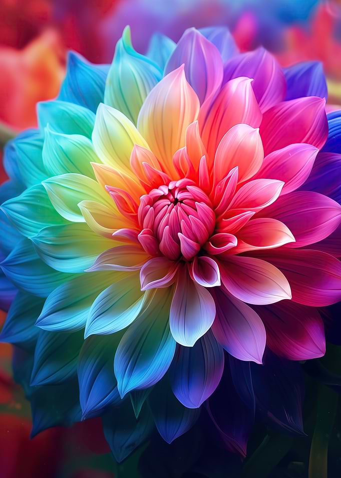 Rainbow Flower
