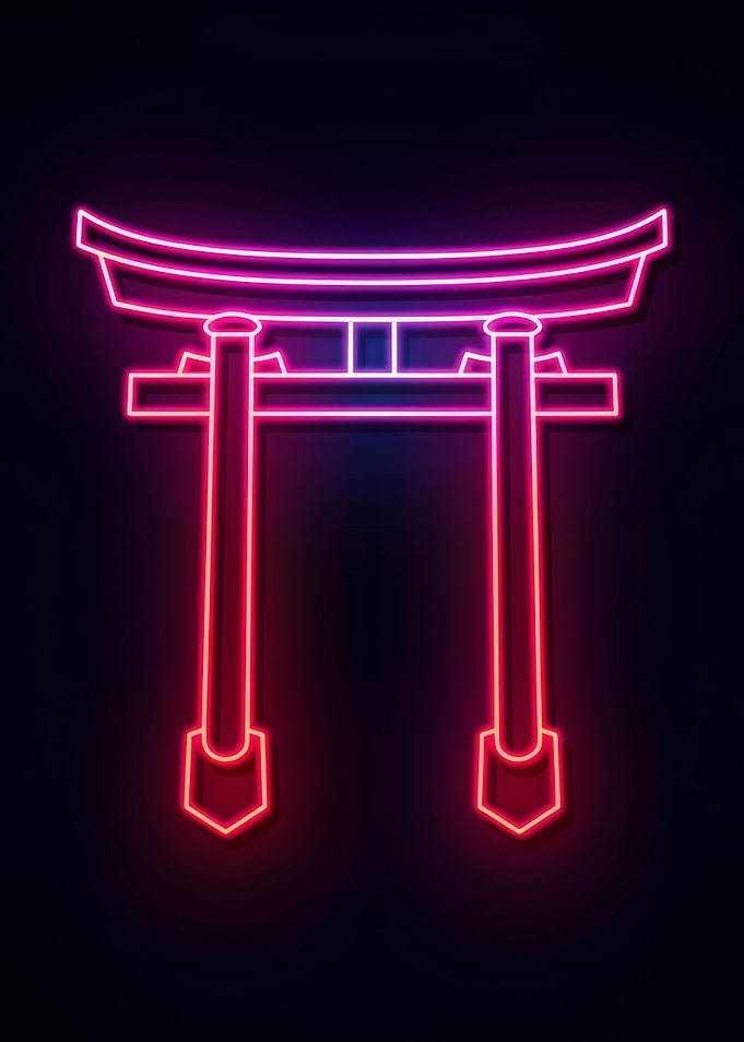 Torii Light Neon Japan