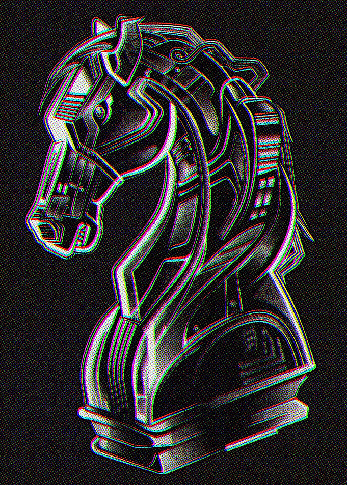 Knight chess piece