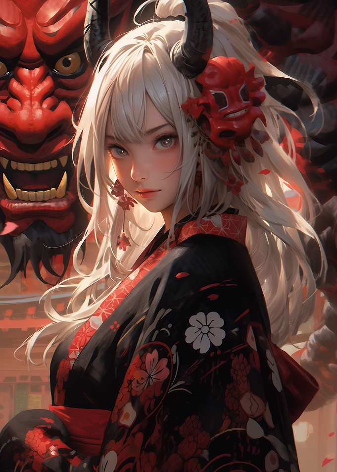Anime Demon Girl