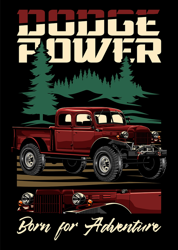 Classic Power Wagon Car