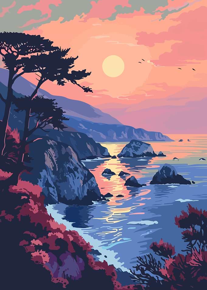 California Beach Art