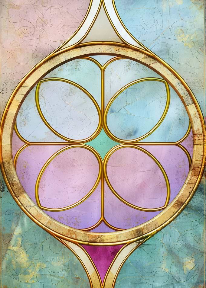 Gold Glass Decor