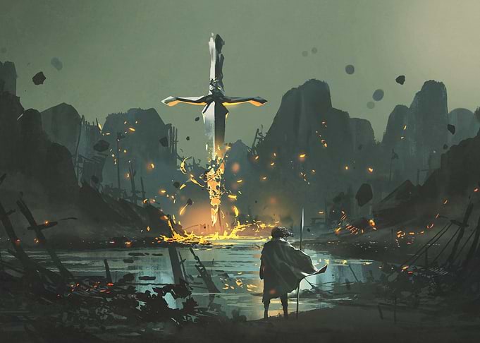 Legendary sword