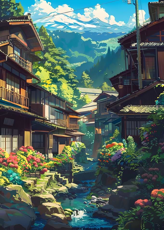 Japanese Mountain