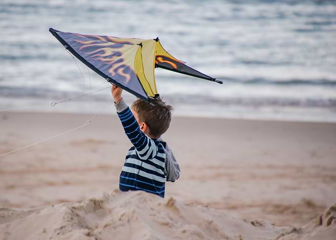Boy with Kite