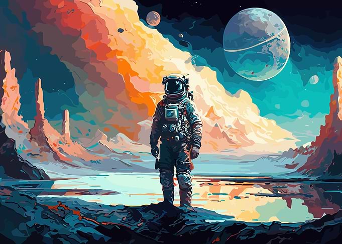 Space astronaut