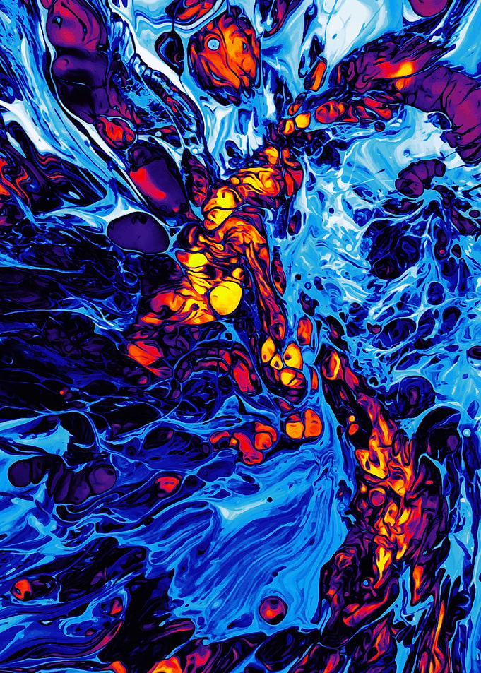 color in sea