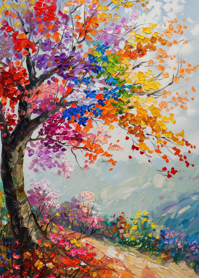 Autumn Oil Painting
