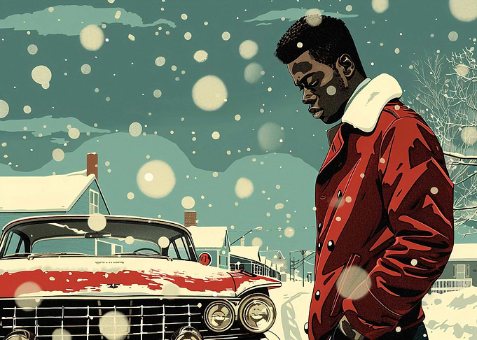 Snowfall Twist Rockabilly