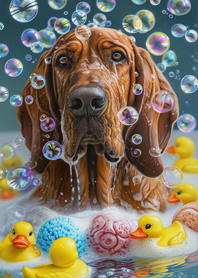 Bloodhound dog