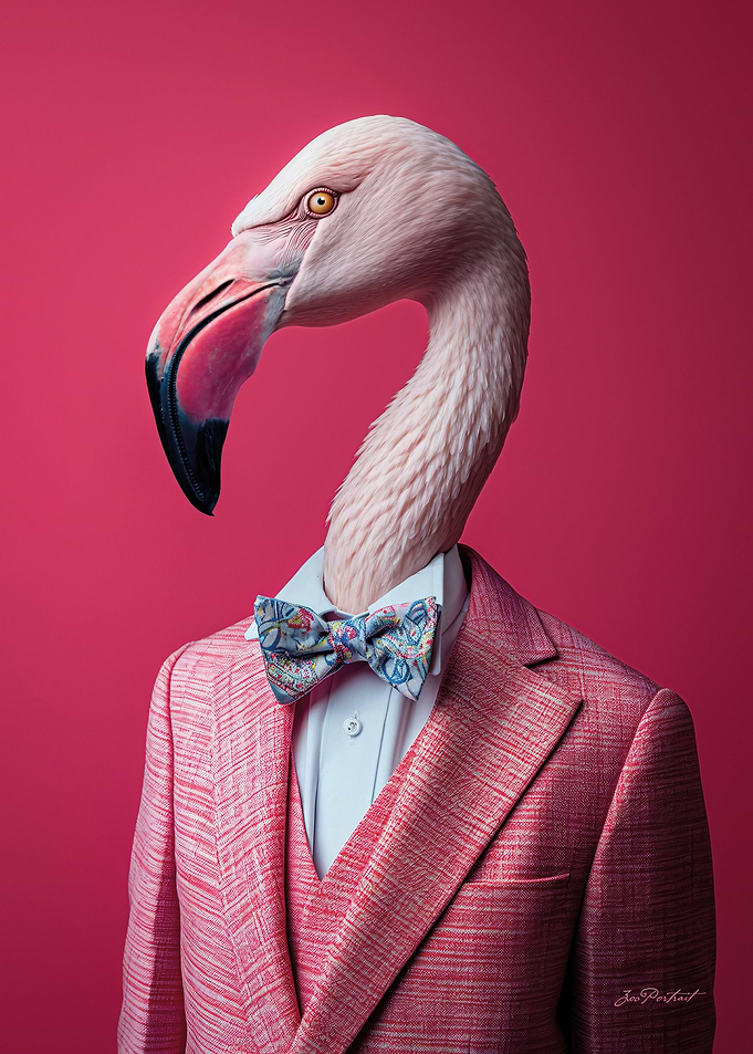 Flamingo Portrait