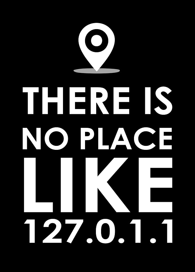 Localhost Funny Saying