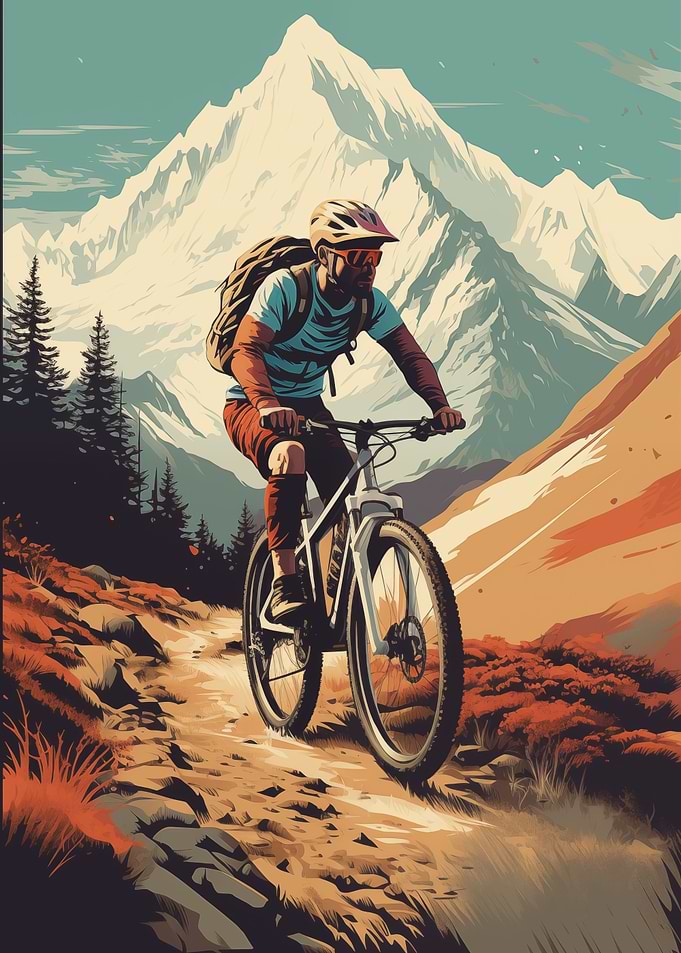 Mountains Bike Sport