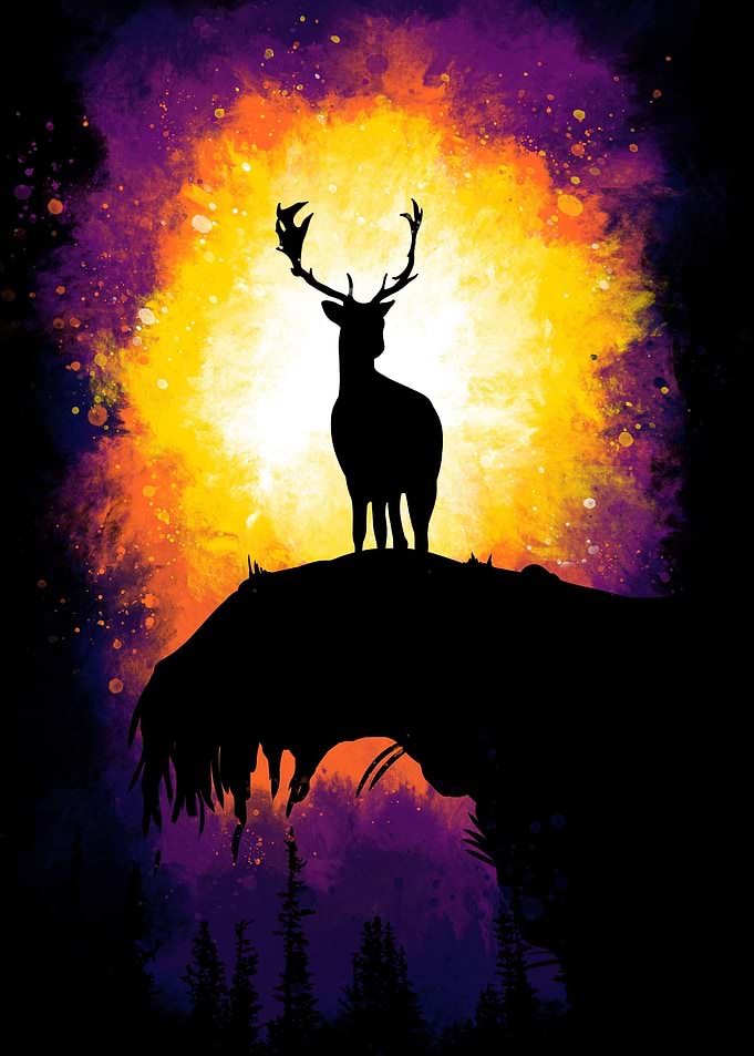 Deer Silhoette
