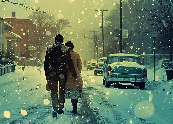 Snowfall Atomic Retro Fut