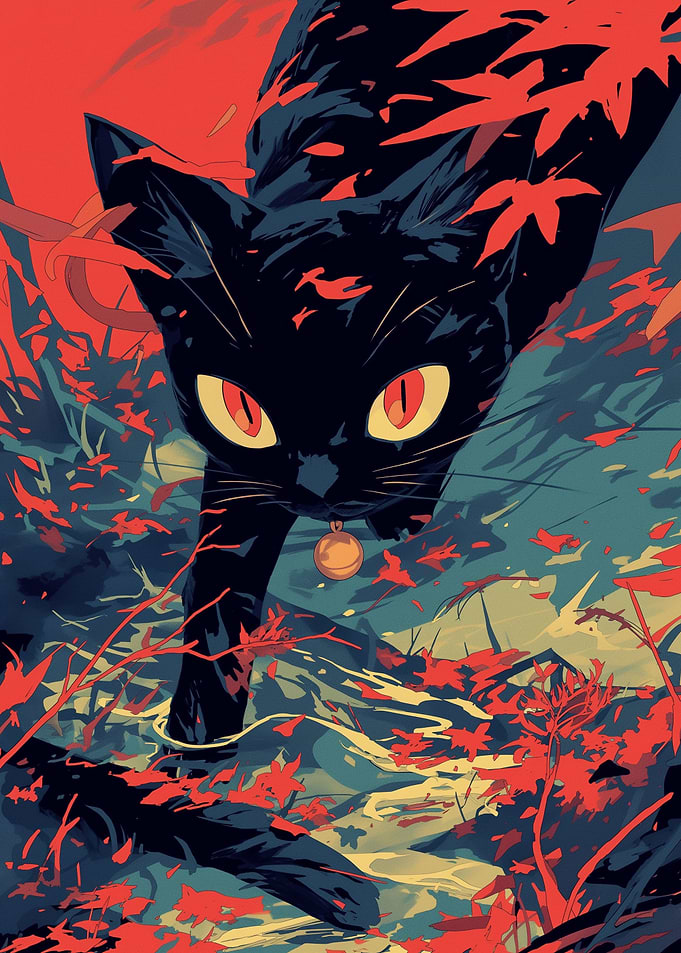 Dark Abnormal Cat