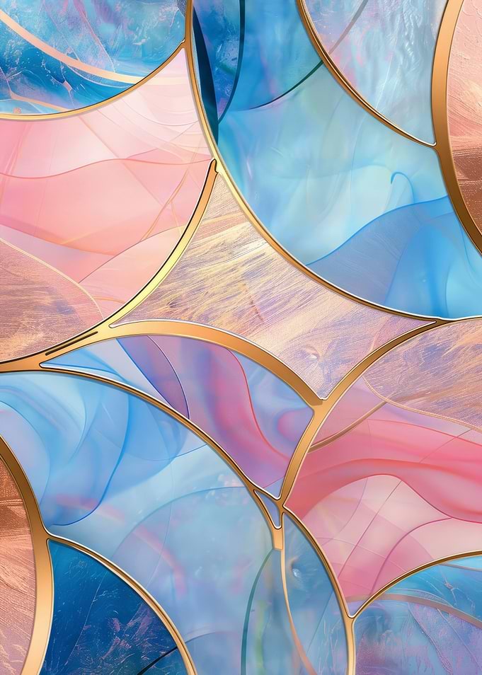 Gold Glass Decor