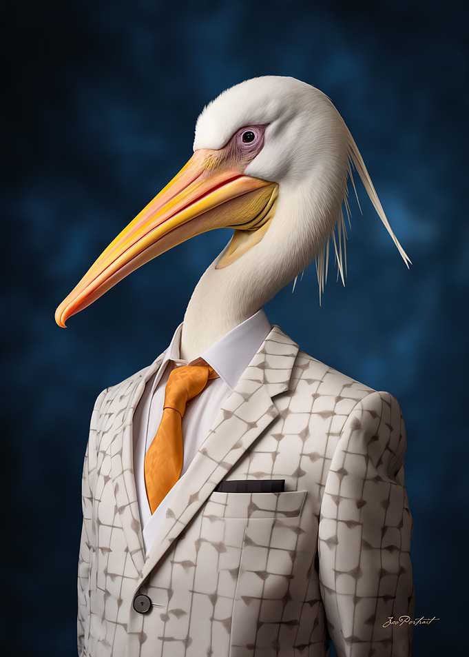 Pelican Portrait