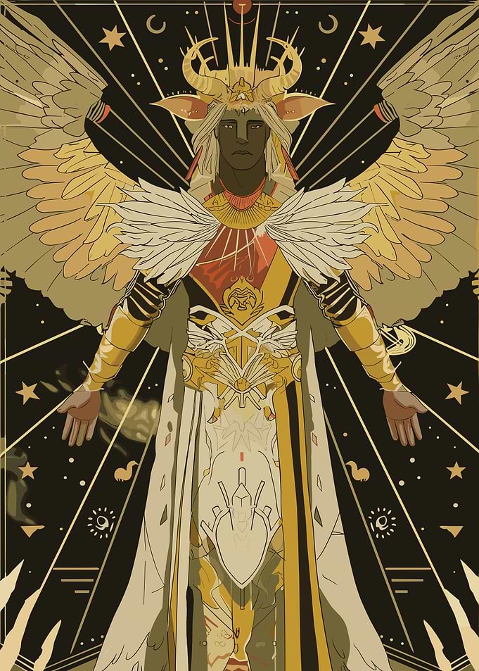 Zodiac Sign Aries as a God