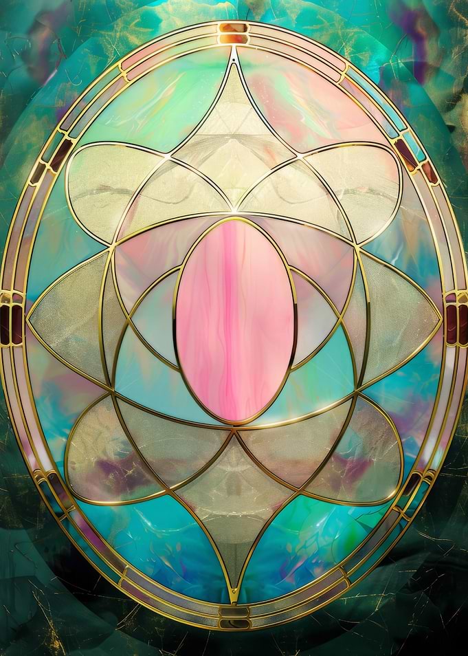 Gold Glass Decor