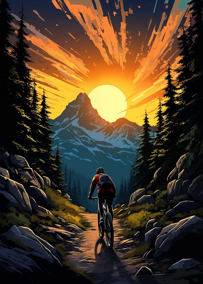 Mountains Bike Sport