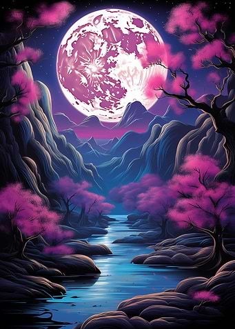 Cherry Blossom Japan Art