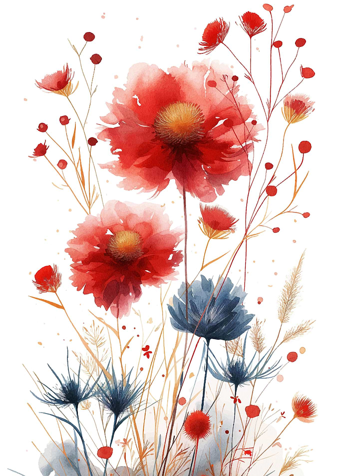 Watercolor Flowers
