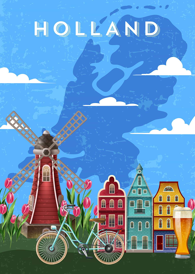 Holland map