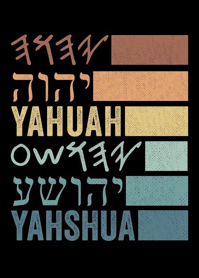 Yahuah Yahshua Hebrew