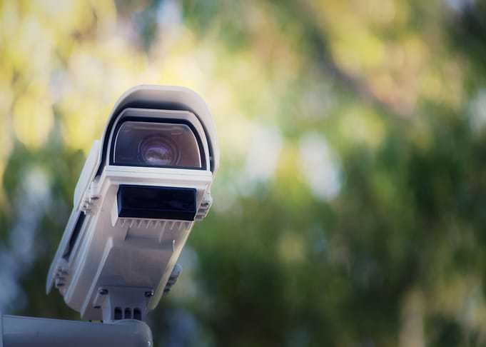 Security cam bokeh