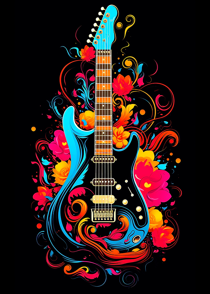 Colorful Guitar
